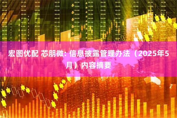 宏图优配 芯朋微: 信息披露管理办法（2025年5月）内容摘要